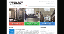 Desktop Screenshot of alberniglass.com